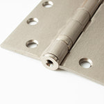 범진경첩 4540 SN 1개 방화문 강당문 나비경첩 실버 4.5인치 114mm : 철물인