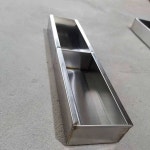 닭 사료통 스텐 양계장 병아리 걸이 직사각형 닭장 단일 슬롯 30x12x7.5 (후크 없음) : 웨이글로벌컴퍼니