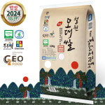 [산지직송/ 출고당일도정] 2024년산 햅쌀 지오푸드 철원오대쌀 10kg : 두루웰 철원오대쌀