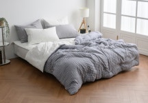 프리미엄 침구 고밀도 순면+모달100 앙뜨 차렵이불세트 슈퍼킹 퀸 슈퍼싱글 고정밴딩 : 이불조아