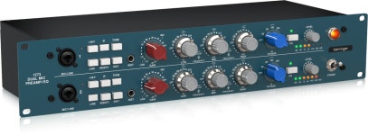 Behringer 1273 베링거 3밴드 이퀄라이저 2채널 마이크 프리앰프 Midas : 작곡가의 미디가게