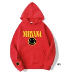 너바나 Nirvana 커트 코베인 록 밴드 특양면 후드티 티셔츠 A0068 : 티퍼블릭16