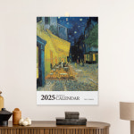 2025년 벽걸이 캘린더 고흐 명화 A 그림 작품 달력 : 컨티뉴 아트샵