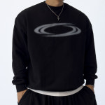 파시엔시아 써클 오버핏 맨투맨 헬스 머슬핏 헬창 빅사이즈 긴팔 짐웨어 운동 : 파시엔시아