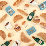 김철순헤어CAFE | [COUCOU SUZETTE] French Cafe 헤어 집게핀 4종_쿠쿠수제뜨 : SHOP.EEHOS