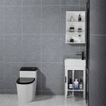 간이 세면대 미니 주방 씽크대 개수대 옥상 발코니 좌측 회색 하부장 : 빛나친구