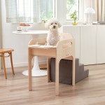 [율무] 모던 계단형 강아지 식탁 의자 펫체어 댕댕체어-YULMOO 2402 : YULMOO