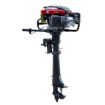 Hangkai 선외 보트 모터 공랭식 시스템 4 스트로크 7 HP 가솔린 엔진 : EarthWide Mark