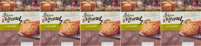피코크 순희네 빈대떡 400g, 5팩 : 메가마트마켓