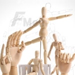 스케치 목각인형 데생 나무 인테리어 드로잉 : 합합