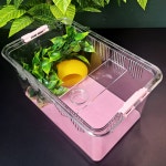 팰트지 크레스티드게코 적재형 사육장 전용 바닥재 조이클린케이지 중 대 JIF 대 사이즈 : 이색동물 전문 레니팜