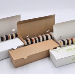 김밥 한줄 포장용기 종이도시락 일회용도시락 800개 : 세영팩
