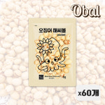 노래방 스크린골프 안주 오발포켓 해씨볼 60봉+와시비콩 60봉 : 오발Obal