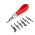 학교 조각 휴대용 아트 용품 공학적 ABS 초보자 커터 인체 리놀륨 도구 DIY 실용 : 스타일니즈몬2