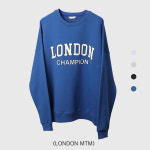 남자오버핏맨투맨 레터링 긴팔 봄 가을 커플 프린팅 : 무지심플구역