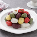 시루조아 무착색료 오색 찹쌀 깨 송편 750g 개별포장 떡 : 시루조아