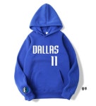 댈러스 매버릭스 카이리 어빙 농구 특양면 후드티 티셔츠 A0125 : 티퍼블릭16