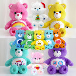 CareBears 케어베어 기본형 치어베어(핑크) 캐릭터 애착 곰인형 : 두리랑아트