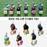 짱구 떡잎 유치원 책가방 피규어 키링 키홀더 굿즈 가챠 굿즈 정품 1박스 (12개입) : 오키도키-OkeyDokey