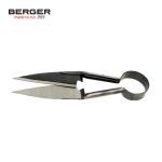 독일산 버거 양털가위 2711 둥근형스프링 염소 털정리 대형견 애견 고급형 조경 원예 : 털보종합상사