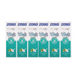 2080 퓨어 치약 베이킹소다 담은 클린민트향 120g x3입 x2개(총6개) : 크린다미