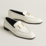 (국내A/S가능) 에르메스 파리 로퍼 여성 단화 베이지 클레이/금장 H182182Z : 파리 피플