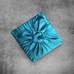 청옥색 공단보자기 10장 30인치 36인치 44인치 명절 고급 선물 포장 보자기 집들이선물 : 송월타월 우진상사