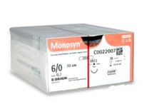 비브라운 Monosyn 모노신 봉합사 6-0 11mm 3/8c (DSMP11) 녹는실 36개 : 다드림메디칼