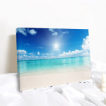 시원한 그림액자 풍경화 태양아래바다 29x21 : 아란아트