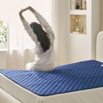 장수돌침대 자바 워셔블 항균 카본매트 슈퍼싱글 퀸 전기요 전기매트 세탁가능 : 사람이있는집