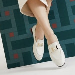 (국내A/S가능) 에르메스 파리 로퍼 여성 단화 베이지 클레이/금장 H182182Z : 파리 피플