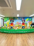 발표회 행사장식 풍선기둥 의왕 안양 안산 산본 군포 풍선아치 풍선장식 유치원 : 파티하네