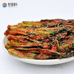 30년 전통 남도한정식맛집 여수 한일관 여수 돌산갓김치  , 3kg, 1개 : 한일푸드