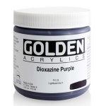 골든 H.B 473ml S6 Dioxazine Purple 아크릴물감 : 디엠씨몰
