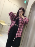 (어뉴얼/남여공용) 빈티지 다잉 체크남방 : A newer: