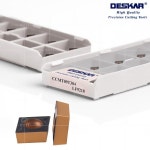 DESKAR 100% 정품 CCMT060204/060208 LF9218 선삭 공구 강철용 카바이드 삽입 : 3월19일