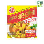 오뚜기 바몬드카레 고형 매운맛 100g x 3개 : 담터다방
