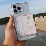 시안샵 변색없는 카드2장 슬롯 범퍼 케이스 투명, 아이폰15 프로 : 시안샵