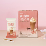 아로마빌 핑크솔트 크림 라떼 10입 : 아로마빌커피