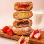 100%우리밀 도넛 당일생산 명장 수제 도너츠 간식 빵 : 자연맛남