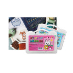 DIY 스킬자수세트 (동물친구들) 초보자도 재미있고 쉽게 학습용 취미용 선물용 : 혜성몰