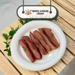 나무까까 강아지 돼지등심 반건조져키 70g, 말랑한 간식 : 나무까까