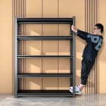 창고 수납장 5단 철제선반 경량랙 거치대 팬트리 : 유어홉