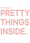 미니백) 어포프 PRETTY THINGS INSIDE. 레터링 자수 패브릭 토트백/ 에코백 : a.p.o.f