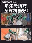 전동 도색 에어브러쉬 세트 유선식 프라모델 네일 도료 피규어 스프레이건 페인트 : 좋은생활 앤유