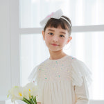 유니엘 샤베트 유아 키즈 원피스 여아 원피스 자매룩 크림 UNEEL : 유니엘-uneel