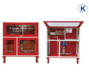 임시소방시설 간이소화장치 I-1230(380V) 전기장치 TYPE(동파방지장치 장착) : 한국재난안전정보협회