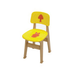 어린이집 유치원 친환경 노랑 아띠의자 : 표현가구