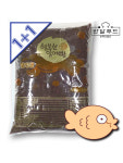 행복한잉어빵 팥앙금 3kg 1+1 붕어빵 팥 슈크림 : 반달푸드