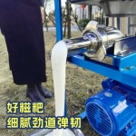 떡만드는기계 자동 방앗간 대용량 가래떡 쌀떡 제조기 스테인레스(쑥떡만들기용양두칼) : 텐더 라쿤 스토어